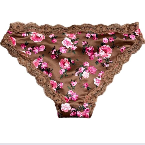 Victorias Secret Dream Angels Supersoft Satin Chrystal V Cheekini panty XSmall - Picture 3 of 4